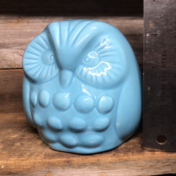 Ceramic owl piggybank - Picture 7 of 7